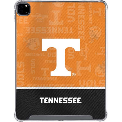 University of Tennessee Split Jersey iPad Pro 12.9in (2020) Clear Case
